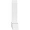 Ekena Millwork Portland Architectural Grade PVC Gable Bracket, 36"W x 21"H x 4"D x 4"F, 14/12 Pitch GBP036X21X0404POR00 - alternate 3